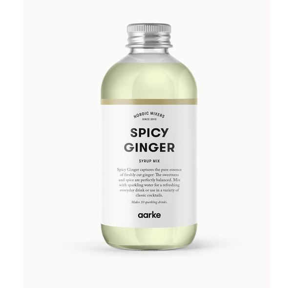 Aarke Flavour Drink Mixer - Spicy Ginger Add a dash of flavour to your aarke carbonated water Drink mixer deliciously balanced sweet and spice