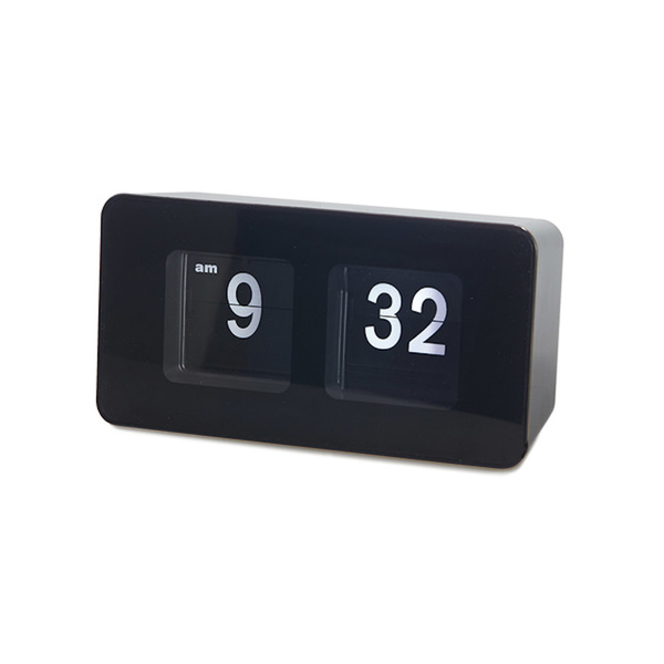 Flip Table Clock With large numbers, accurate and easy to read Ideal to decorate in the bedroom, kitchen, study or kitchen