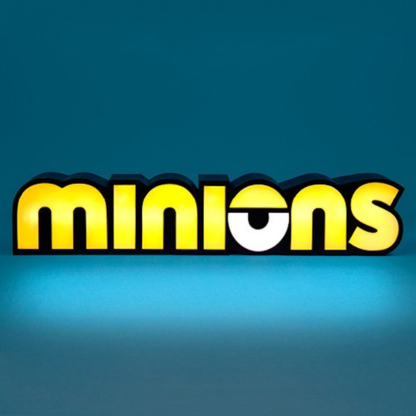 Minions Logo Light Great soft light for kids room Perfect gift for Minions fans