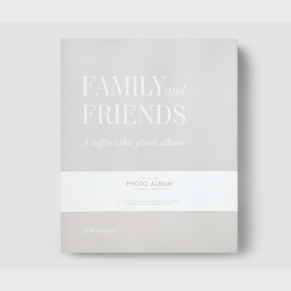 Photo Album - Family and Friends Large photo album designed to match your interior design