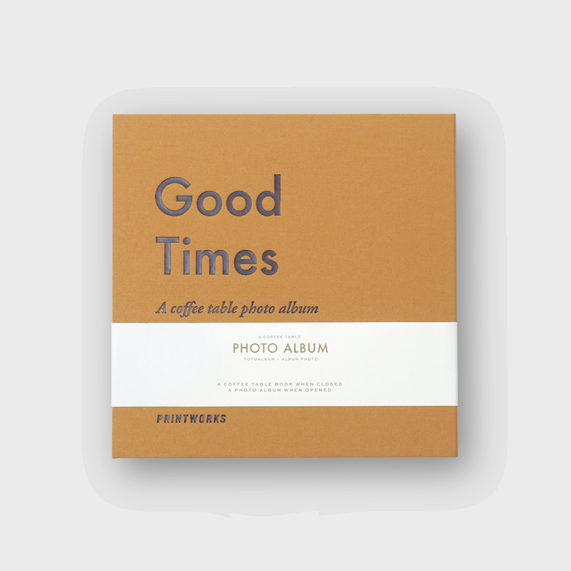 Photo Album - Good Times Small Small photo album designed to match your interior design