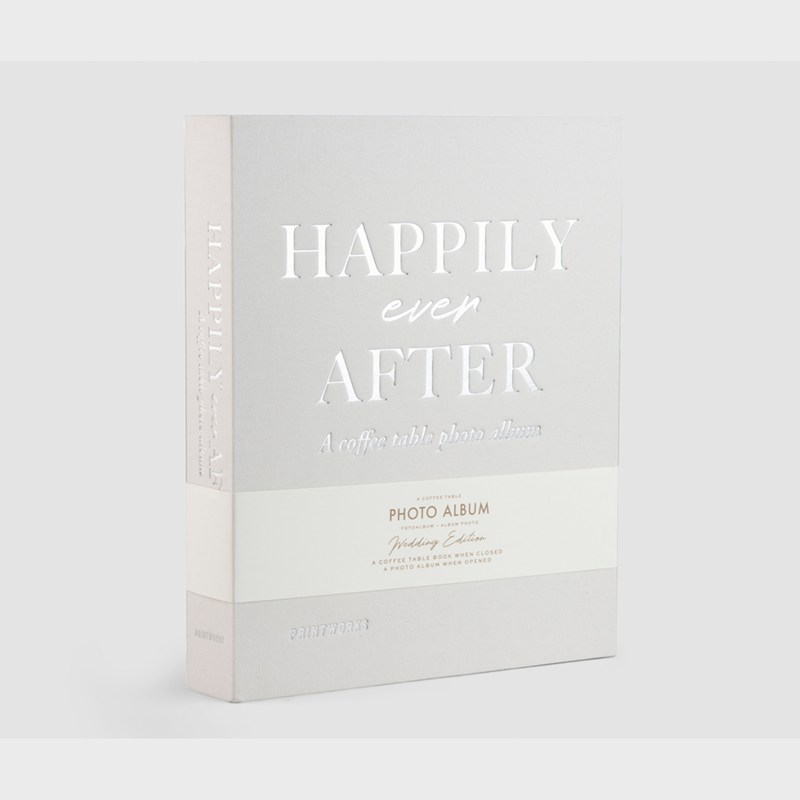 Printworks Wedding Photo Album - Happily Ever After Large photo album designed to match your interior design