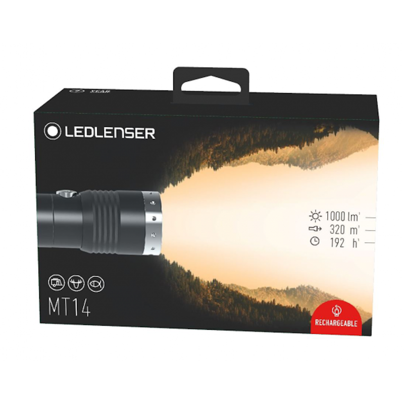 LED Lenser MT14 Rechargeable Flashlight - B Cool 2