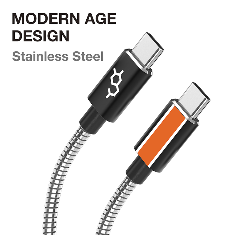 Dausen Stainless Charge&Sync Cable - B Cool 2