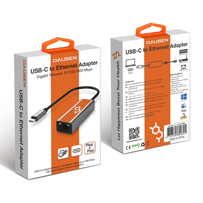 Dausen USB-C to Ethernet Adapter - B Cool 2