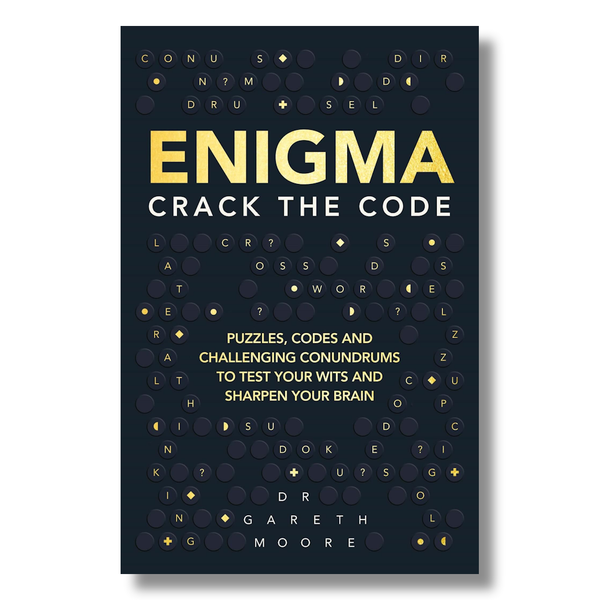 Enigma Crack The Code Collection of puzzles, codes and conundrums Perfect gift to challenge your friend
