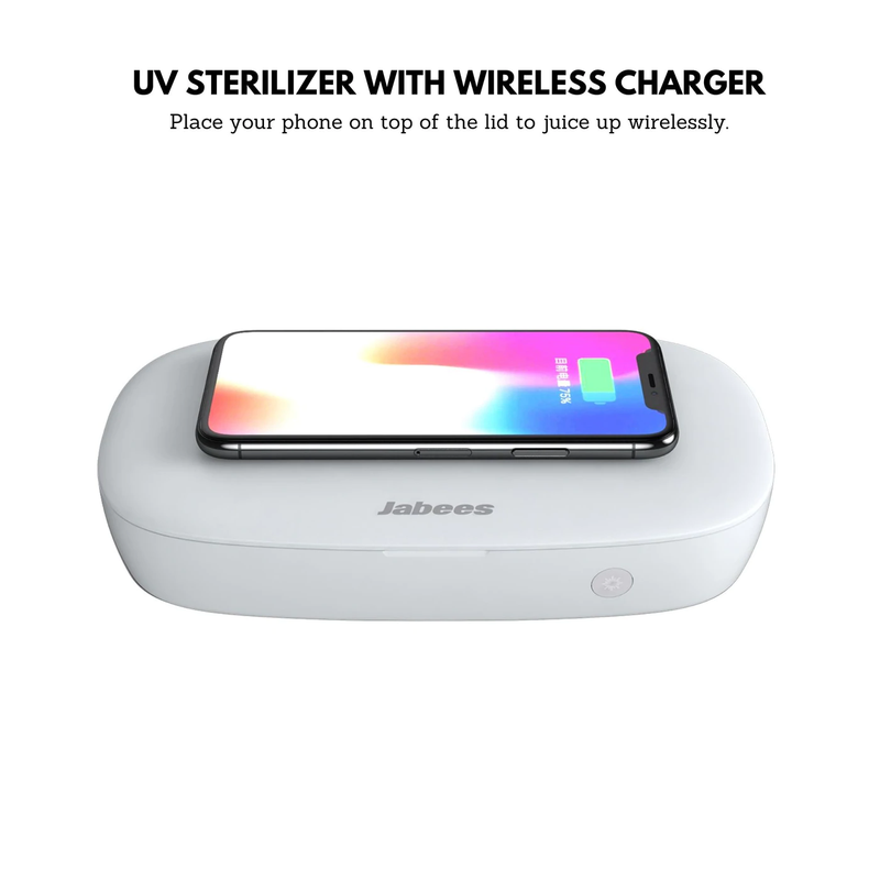 Jabees UV Sterilizer Box with Wireless Charger