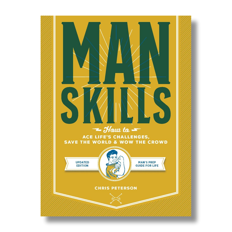 Man Skills Book Must have knowledge for the modern man Great gift book