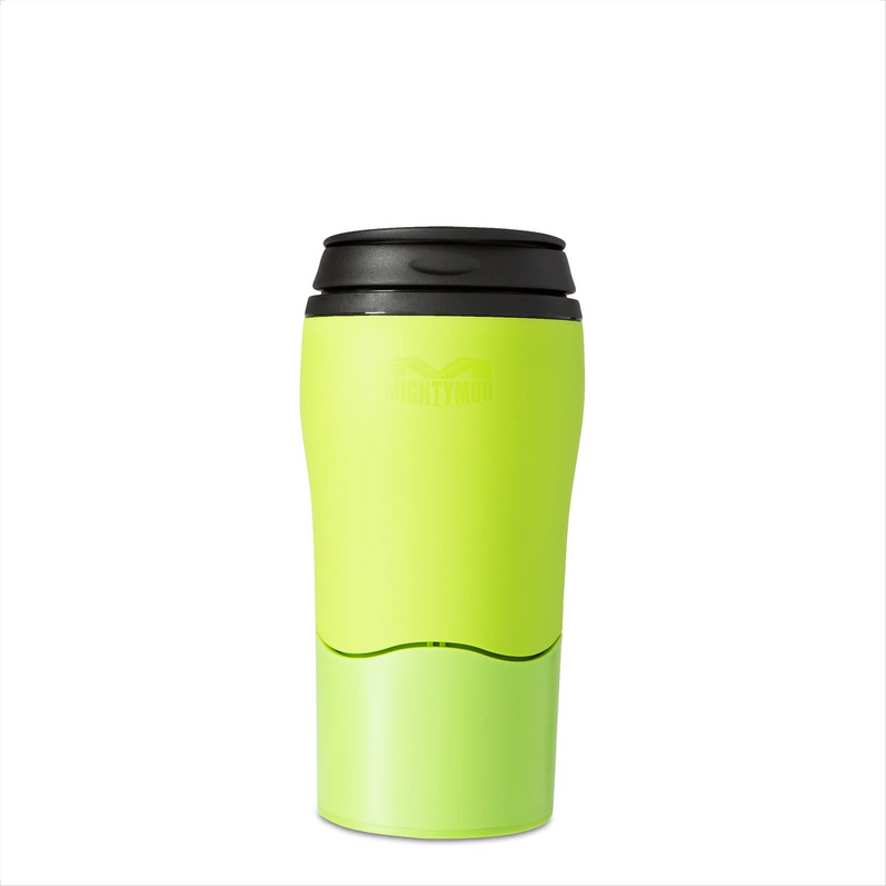 Mighty Mug Solo Travel Mug is ideal for all single serve enthusiasts Smartgrip technology grips when you accidentally knock it, lifts naturally, and never wears out