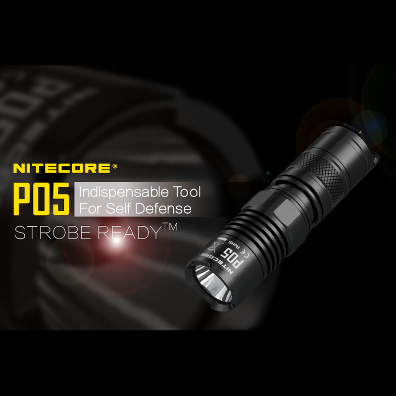 Nitecore P05 Tactical Flashlight - B Cool 2