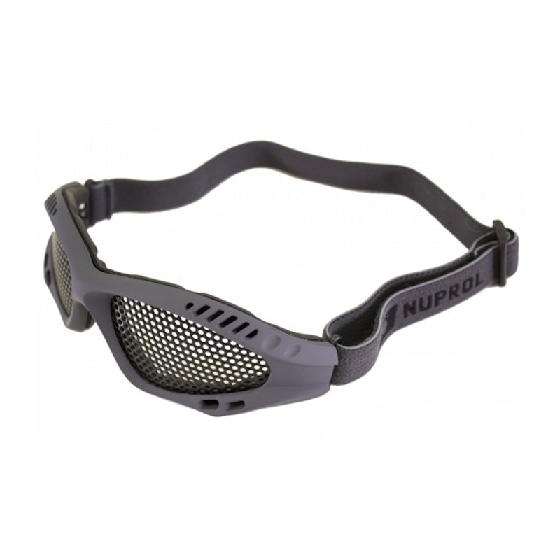 Nuprol Mesh Goggles Airsoft Protection  Protect your eyes in the airsoft games Mesh lenses that can't fog or mist up Perfect protection against the bb's