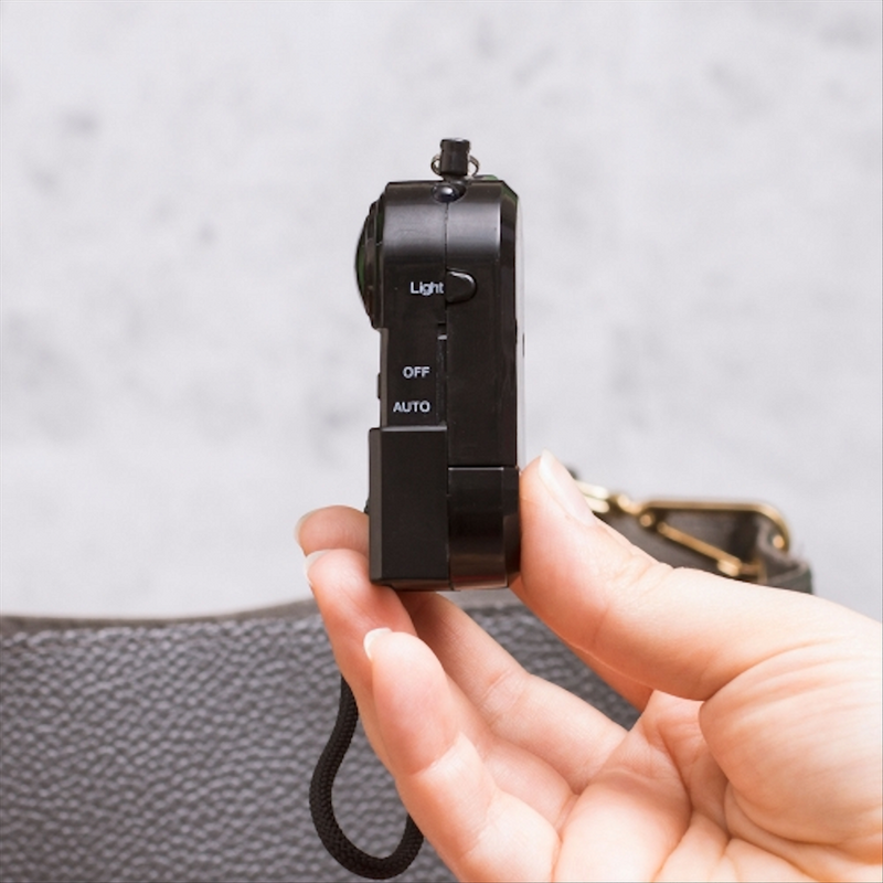 Safeguard Personal Travel Alarm. Just pull the cord or the wrist lanyard if you ever find yourself in a vulnerable situation and a 120db siren will instantly go on should you want to attract attention.