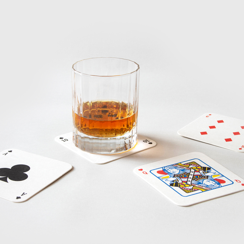 Playing Card Drink Mats - B Cool 2