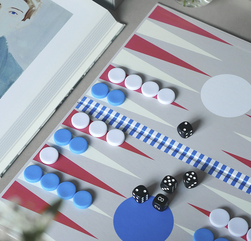Printworks Backgammon ﻿Play Game Play and display, a great game for all to enjoy and in a stylish package