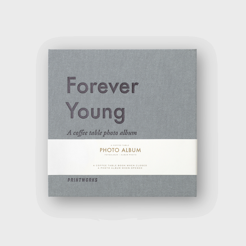 Photo Album - Forever Young Large photo album designed to match your interior design