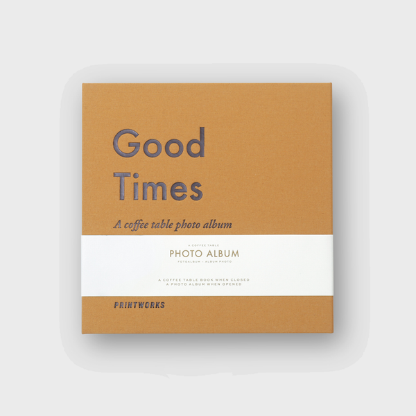 Photo Album - Good Times Small Small photo album designed to match your interior design