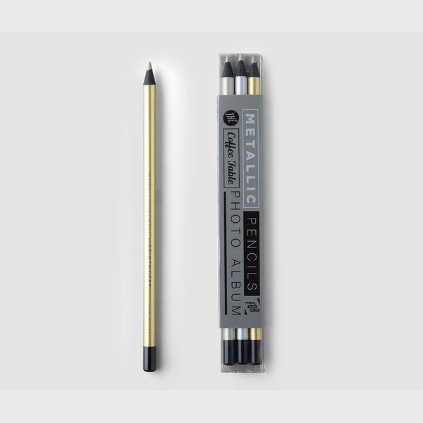 Bleistifte – Metallic (3er-Pack)