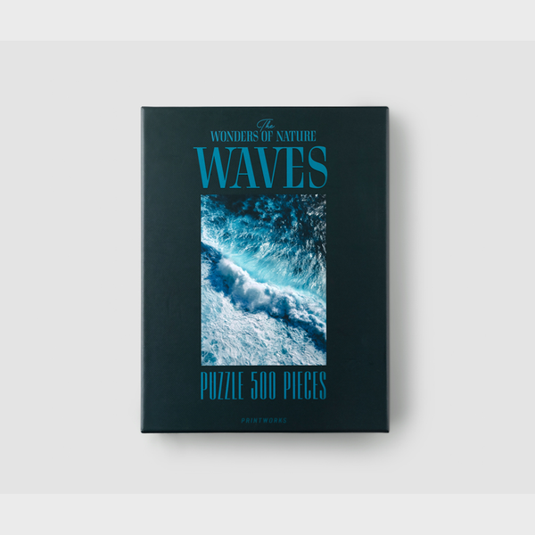Puzzle - Waves (500 pieces) Great puzzle for adults or older kids Artistic puzzle for play and display in your living room