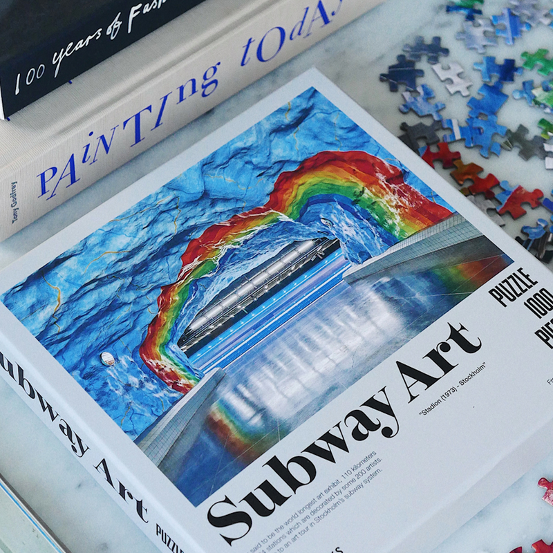 printworks Puzzle - Subway Art, Rainbow