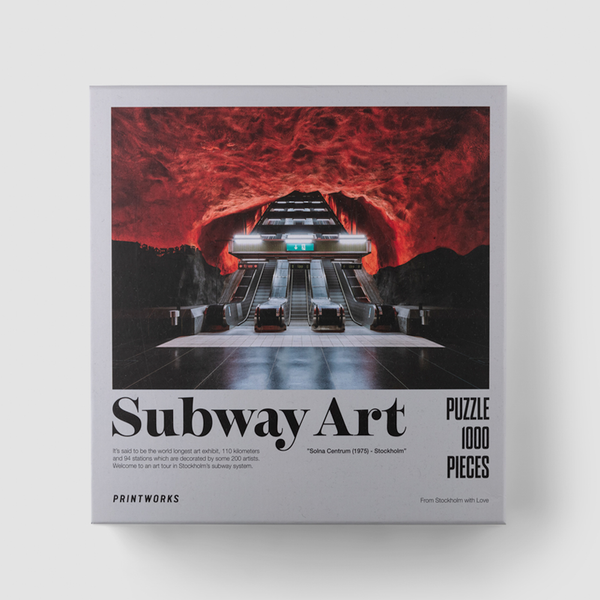 Printworks Puzzle - Subway Art, Fire