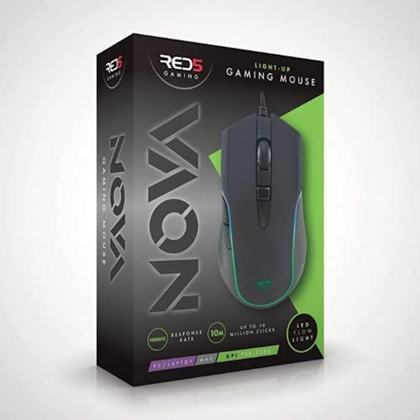 Nova Light Up Gaming Mouse A gaming mouse so insanely good that it’s named after an exploding star Useful for all kinds of PC gaming