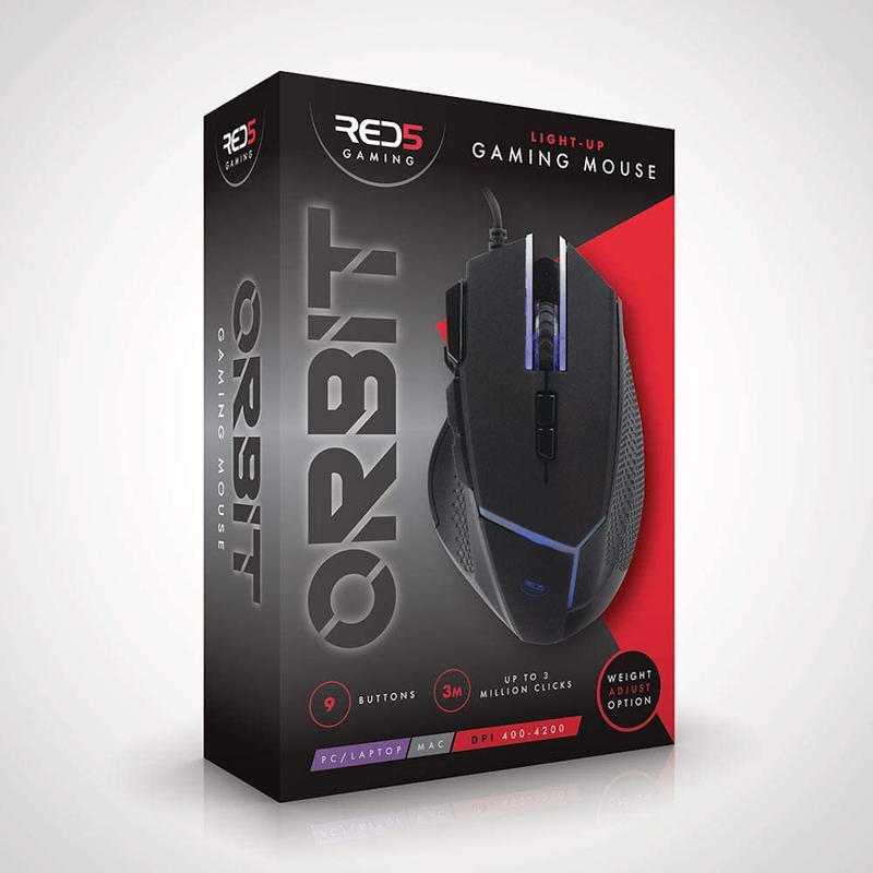 Orbit Light Up Gaming Mouse - B Cool 2