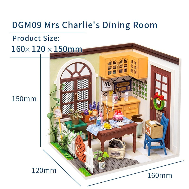 Robotime Charlie's Dinning Room - B Cool 2