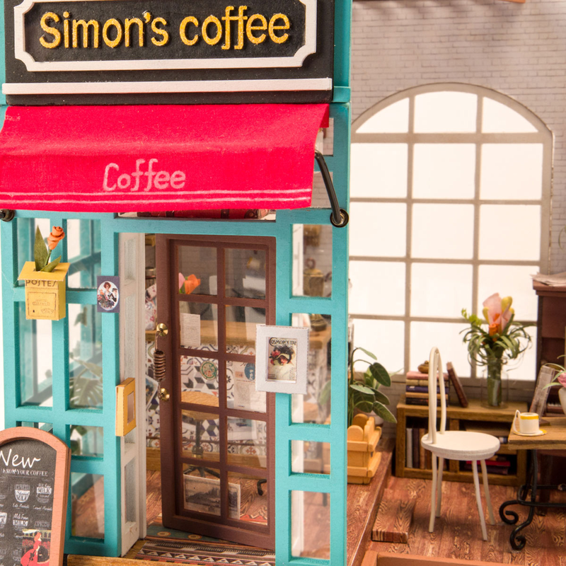 Robotime Simon's Coffee Shop - B Cool 2