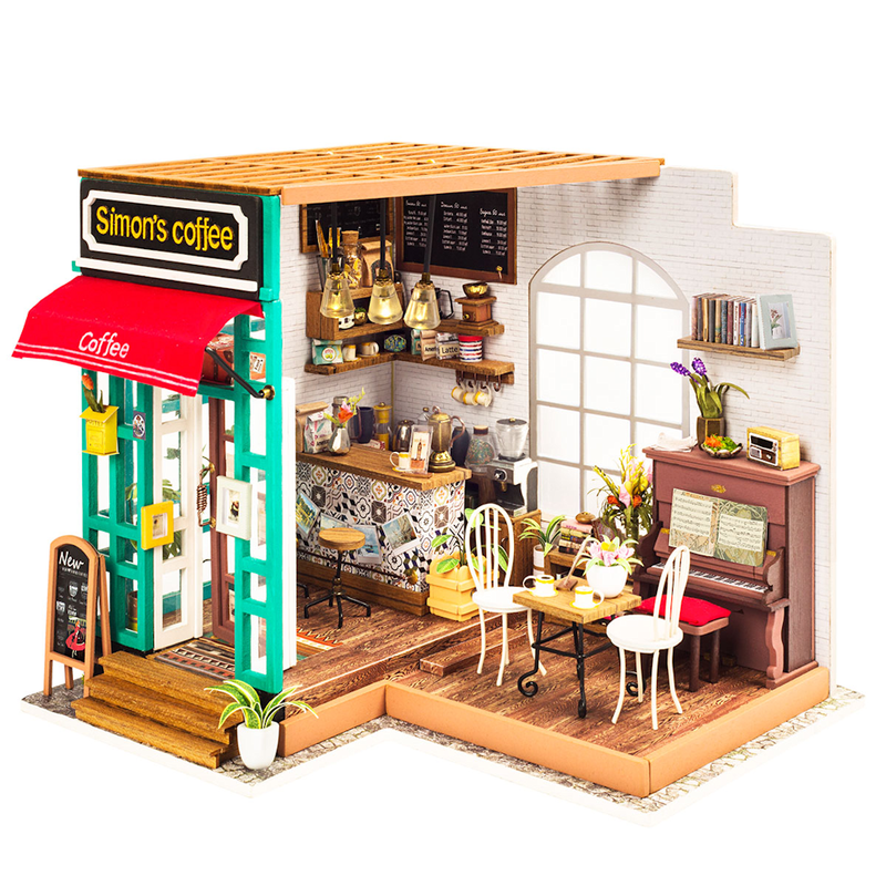 Robotime Simon's Coffee Shop - B Cool 2
