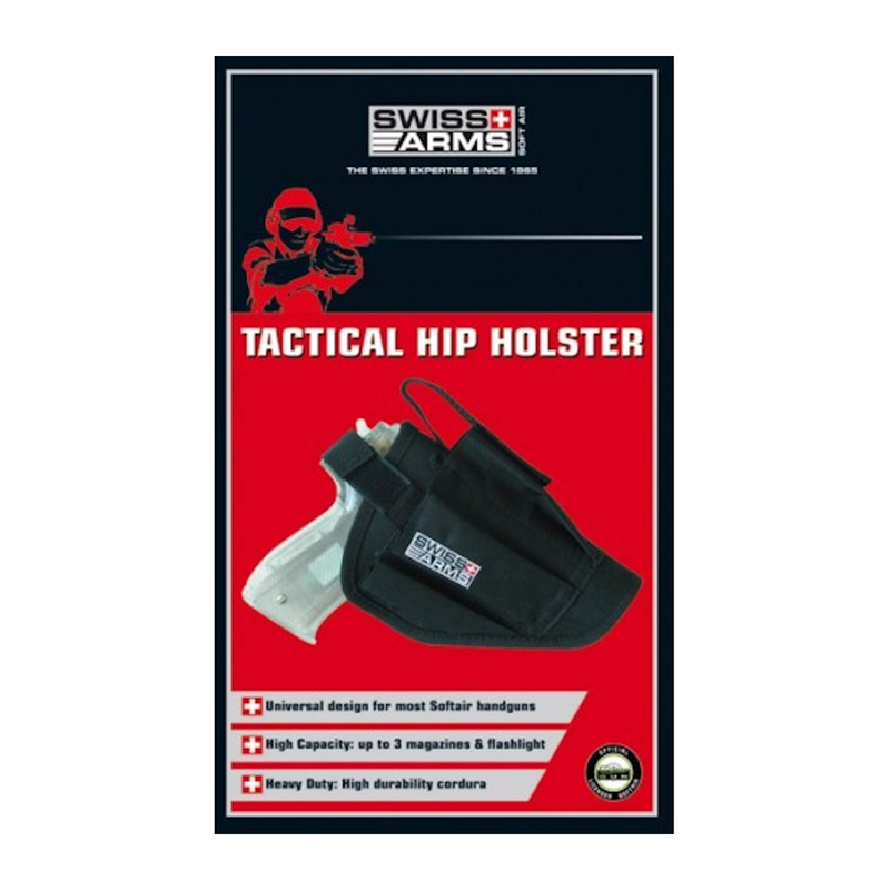 Swiss Arms Tactical Hip Holster  Softair hip holster right Universal design for most softair handguns