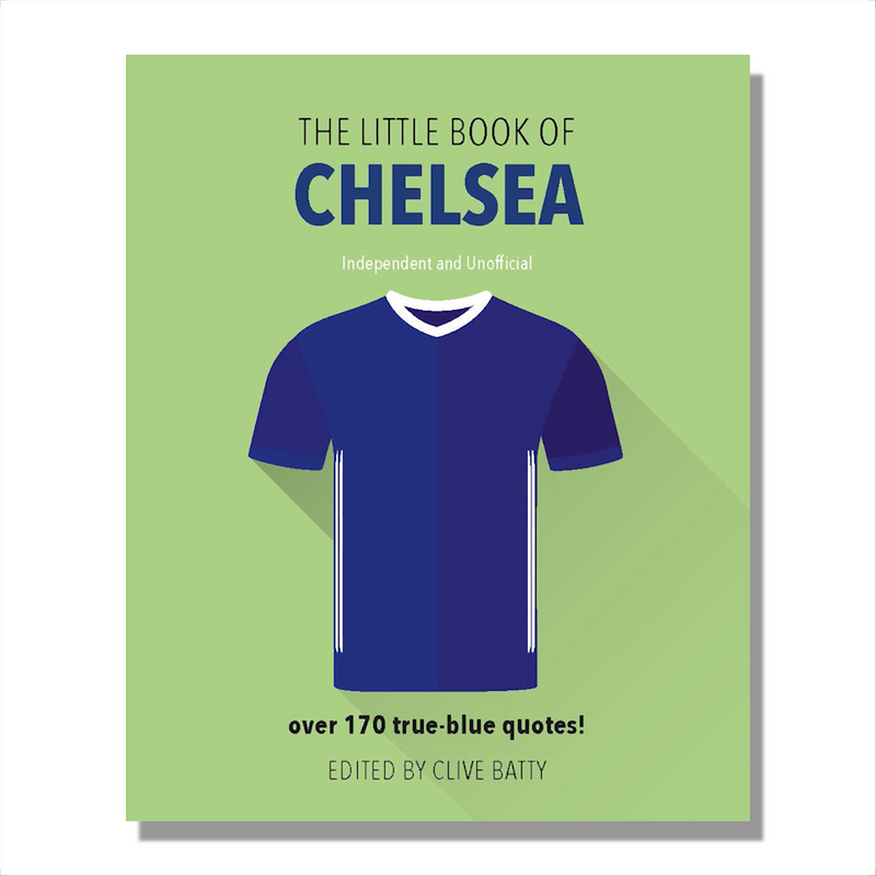 The Little Book of Chelsea Official Chelsea Book Quotes from managers and players among others Great fun, insightful and a nice momento Great gift for fans