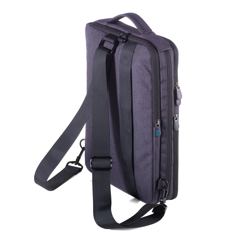 Be organised and ready to go in your business trip with the most ingenious bag, the Troika "Bag to business" Laptop Bag, The perfect companion for traveling, this bag is great for laptops and tablets and also the rucksack function are very handy for organising all your accessories. 
