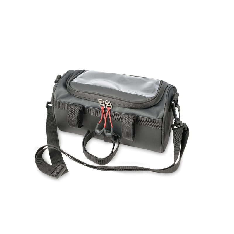 Have all your gadgets safely organised on your bicycle and you can even use your phone for map navigations thanks to the Troika Bicycle Bag. A waterproof organiser for your bike, detachable and with adjustable shoulder strap to take it with you wherever you go.