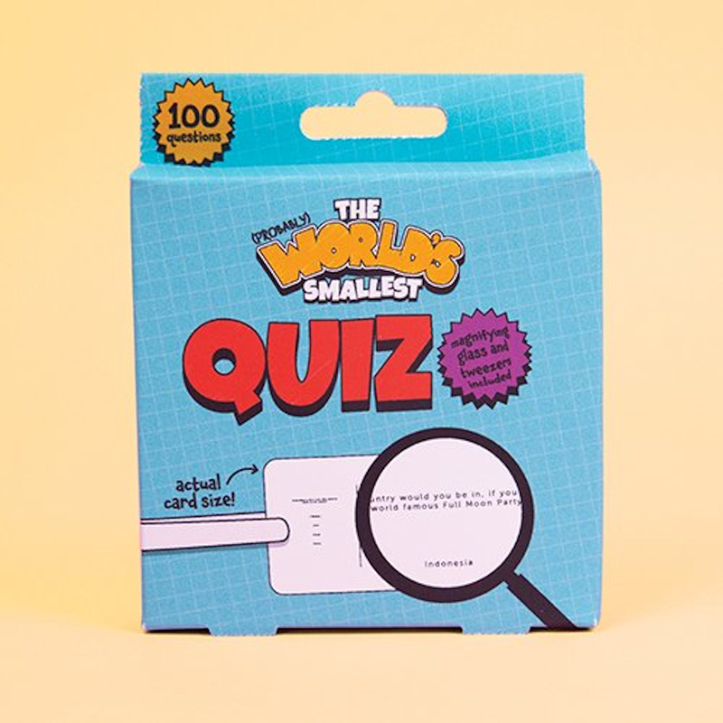 World's Smallest Quiz - B Cool 2